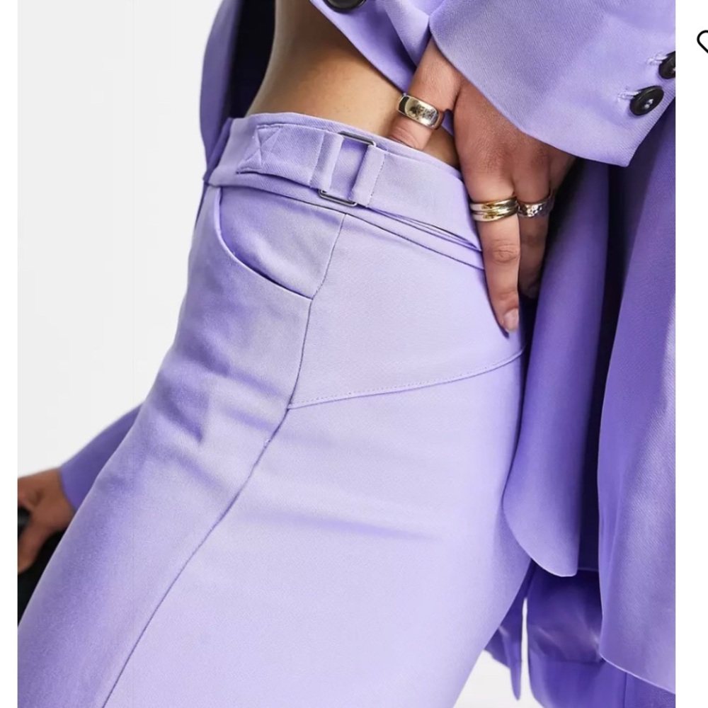 & Other stories Lilac tailored Women's Pants. Size US 6 - Picture 3 of 7